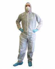 Sureshield Polypropylene Coveralls,<br/> 10 units