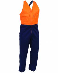Easy Action Hi Vis Zip Polycotton Overall