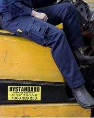 Mercerised Multi Pocket Pant with Metal Button