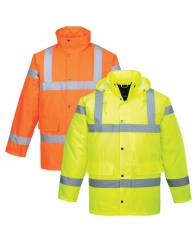 Hi-Vis Lined Traffic Jacket