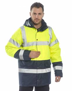 Hi-Vis Lined Traffic Jacket Hi-Vis Lined Traffic Jacket