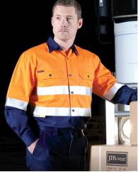 150G Hi Vis Day/Night Shirt, Long Sleeved