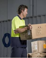 Basic Hi Vis Short Sleeve Polo by Syzmik