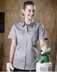 Short Sleeve Tradie Shirt, Ladies by Syzmik