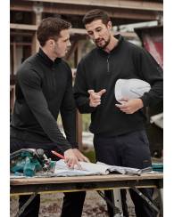 1/4 Zip Brushed Mens Fleece