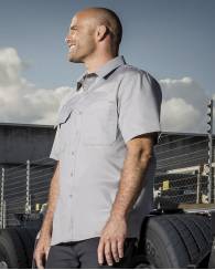 Light Weight Tradie Shirt, Short Sleeve by Syzmik